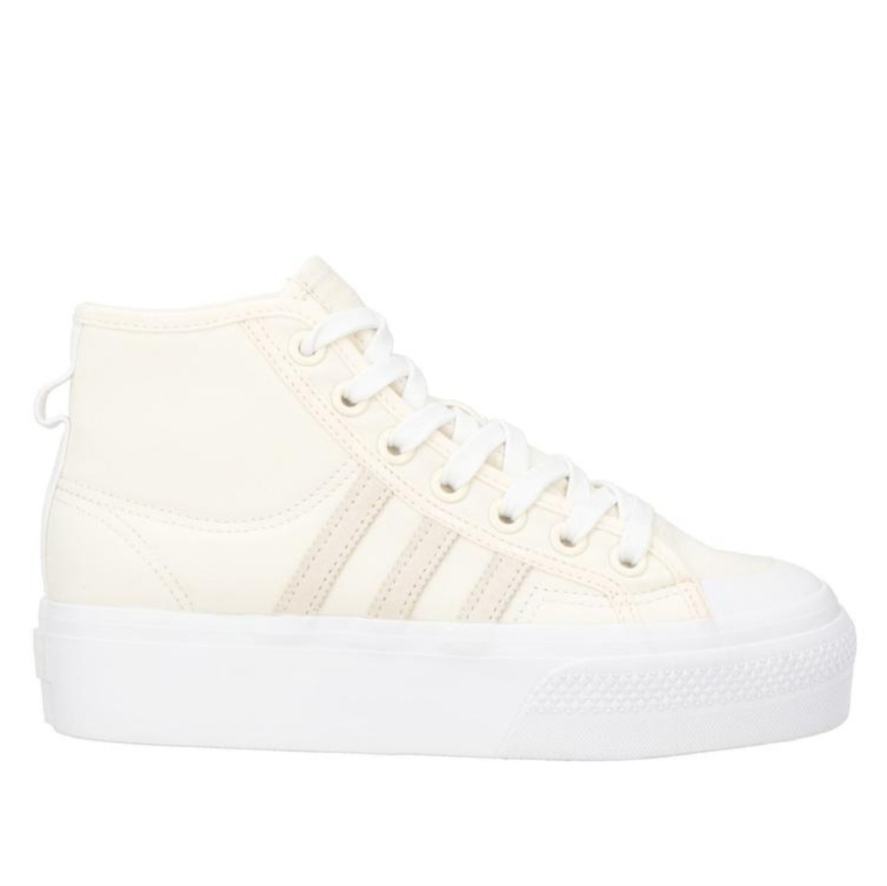 Adidas Women's Off-White Platform Sneakers New No Box W Size  5.5